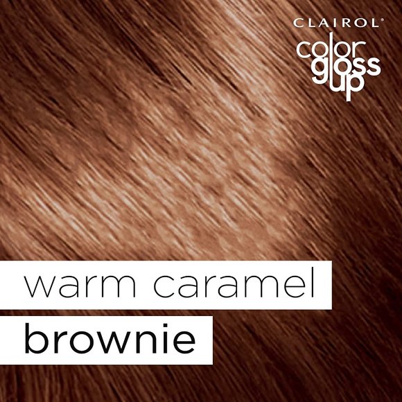 2 NEW Bxs Clairol Color Gloss Up Semi Permanent Hair Color, Warm Caramel Brownie - Picture 5 of 5